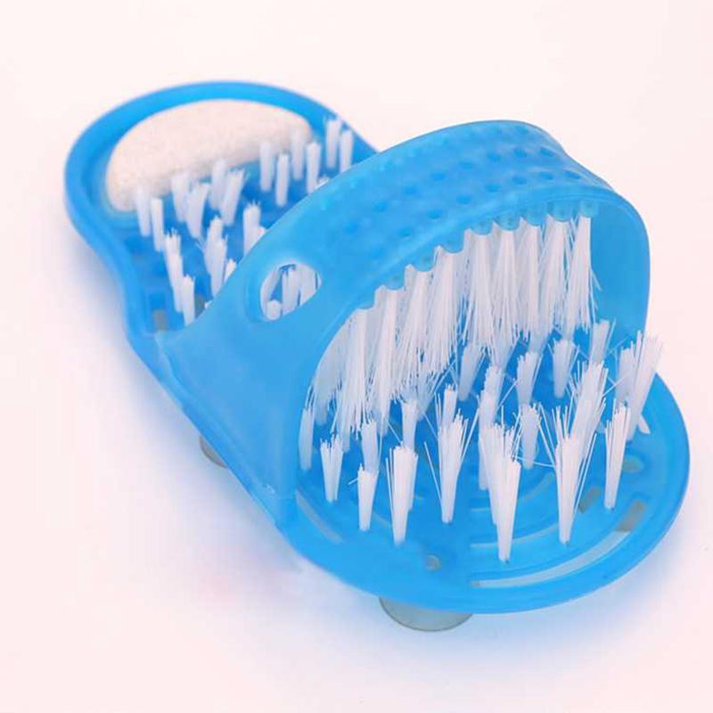 Easy Feet Foot Cleaner Bathroom Massanger Slipper Bath Shoe Pumice Stone Easyfeet Foot Scrubber Spa Shower Brush Foot Care Tool
