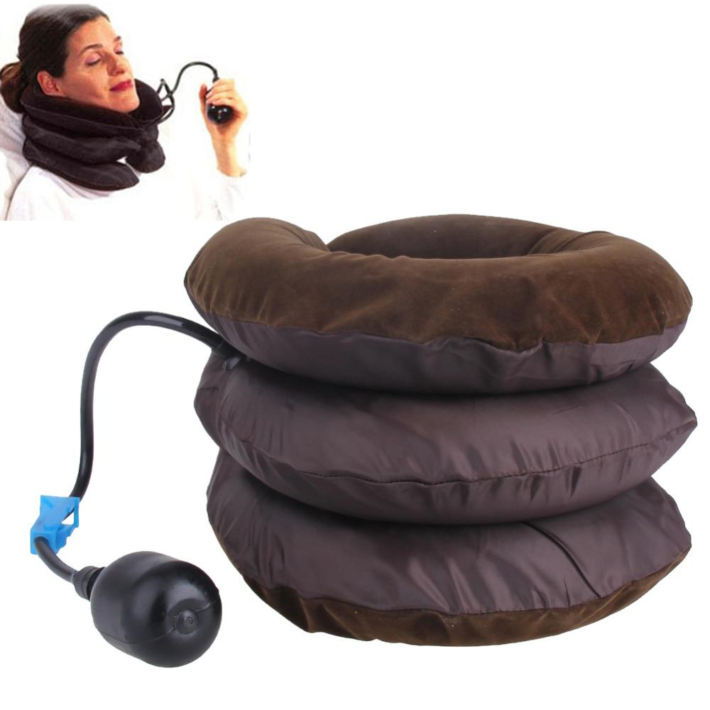 Air Cervical Soft Neck Brace Device Headache Back Shoulder Pain Cervical Traction Device Comfortable Neck Massage