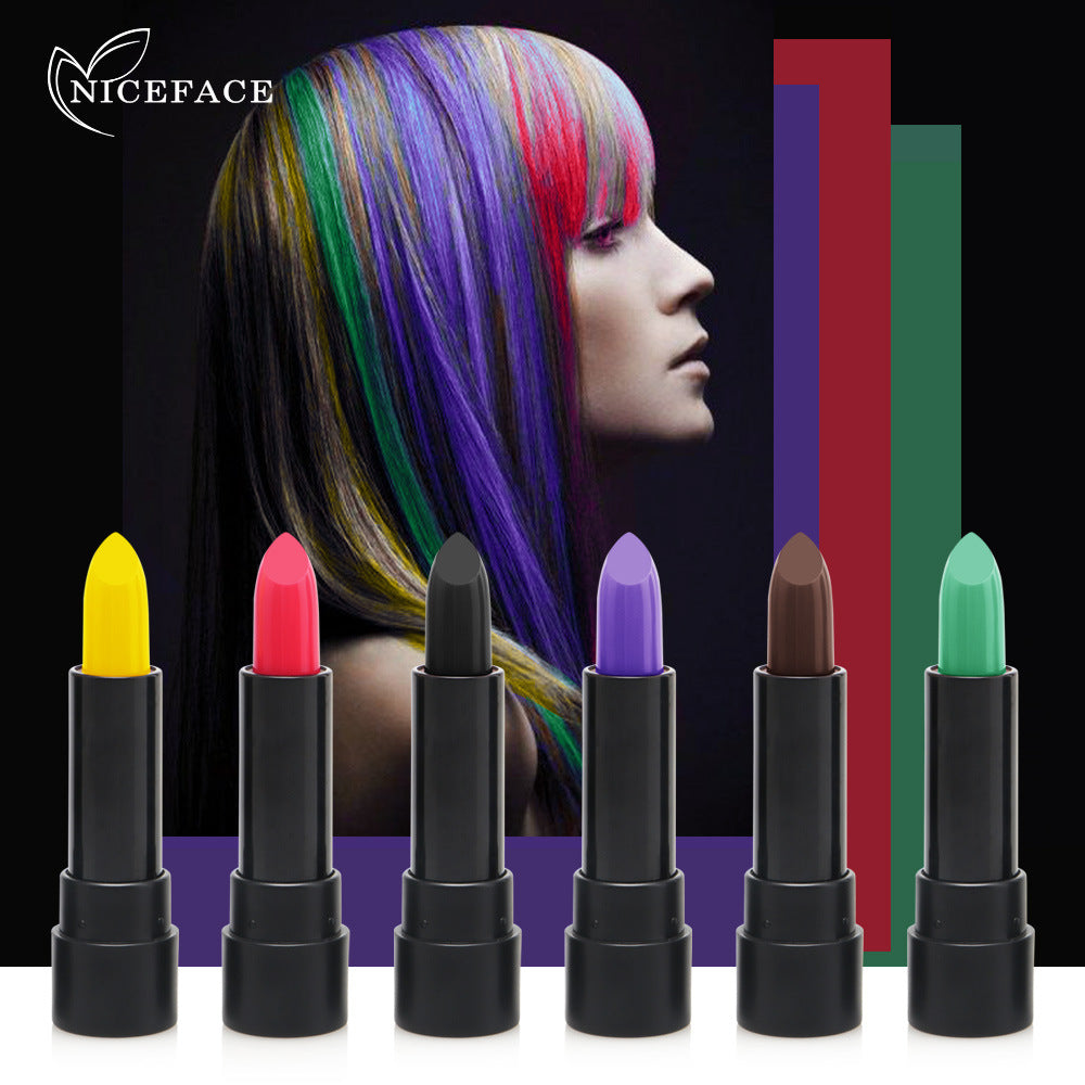 NICEFACE Colorful Dyeing Stick Disposable Hair Quick Dyeing Pen Refilling Stick Is Not Easy To Fade