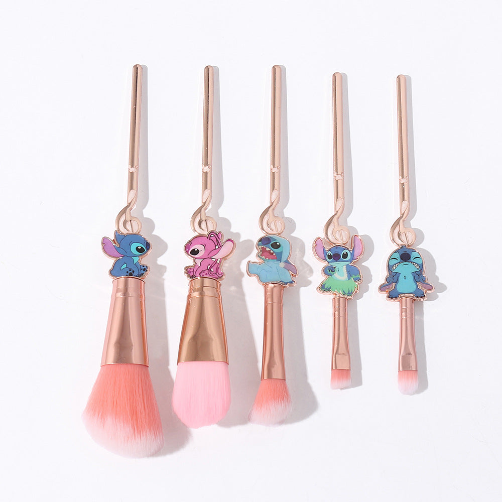 Cute Stitch Makeup Brush Stitch Doll Shaped Gifts Stitch Makeup Brush