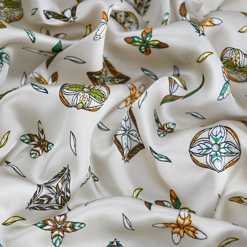 Silk Scarf Women's Sunscreen Beach Imitation Silk Versatile Silk Scarf Neckband