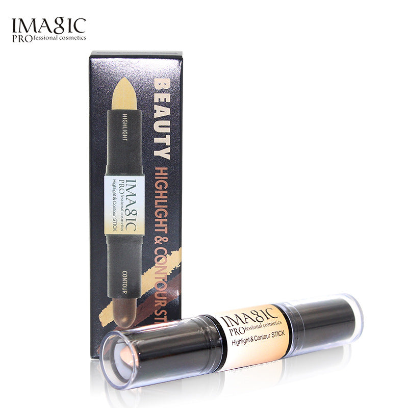 IMAGIC Double Headed Highlight Contour Stick Concealer Pen Nose Shadow Repair And Brighten Concealer Highlighter Pen