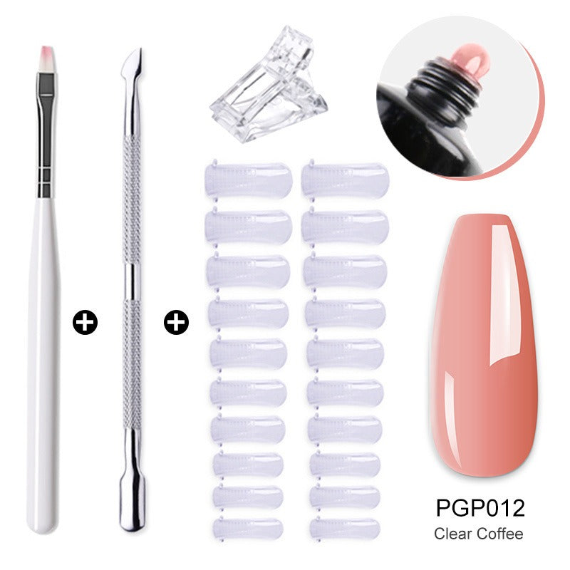 Nail Enhancement Crystal Extension Gel Tool Set Fast Extension Crystal Model Gel Uv Phototherapy Gel