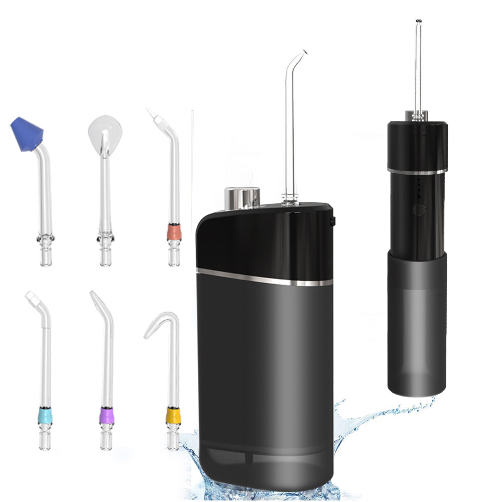 Pulling Water Flosser Household Mini Smart Oral Cleaning Tooth Washing Machine Electric Portable Tooth Washing Machine
