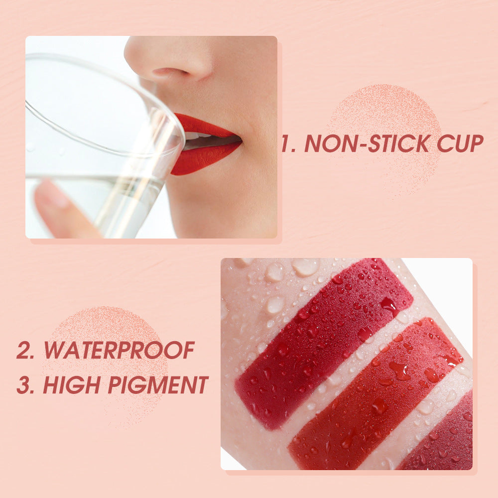 Soft Velvet Mist First Love Lip Slime Blush Eyeshadow Can Be Used For Three Velvet Non-Stick Cups Do Not Lose Color SE001