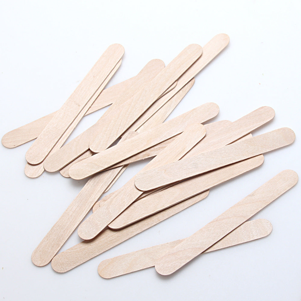 Waxing Wax Stick Ice Cream Stick Mask Stick 15cm Long A Whole Box Of 100 Pieces