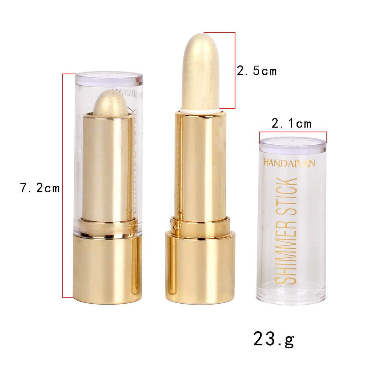 HANDAIYAN Three Dimensional High Gloss Repair Stick Highlighter Stick Brightening Stick Lying Silkworm Pen Eye Opening Pen