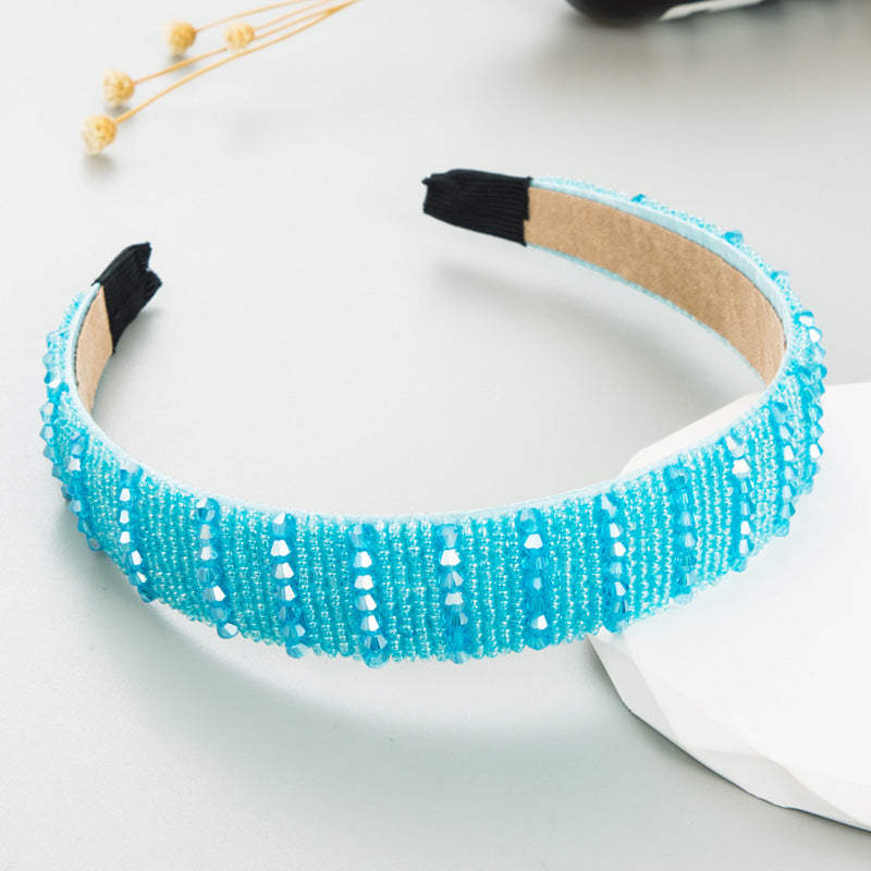 Hair Band Wash Face Hair Cave Headband Korean Cute Sweet Hair Ornaments Wide Side Headdress