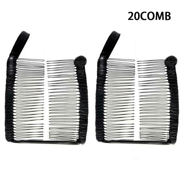 Hair Clip Hairpins and dish Girls Curly Hair Accessory Stretchable Banana Comb Hairpins Pins Styling Hair Coloring Chalk