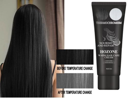 KOUYUE Temperature Change Hair Dye Popular 4 Colors Hair Coloring Semi-permanent Mermaid Warm Discoloration Hair Styling TSLM2