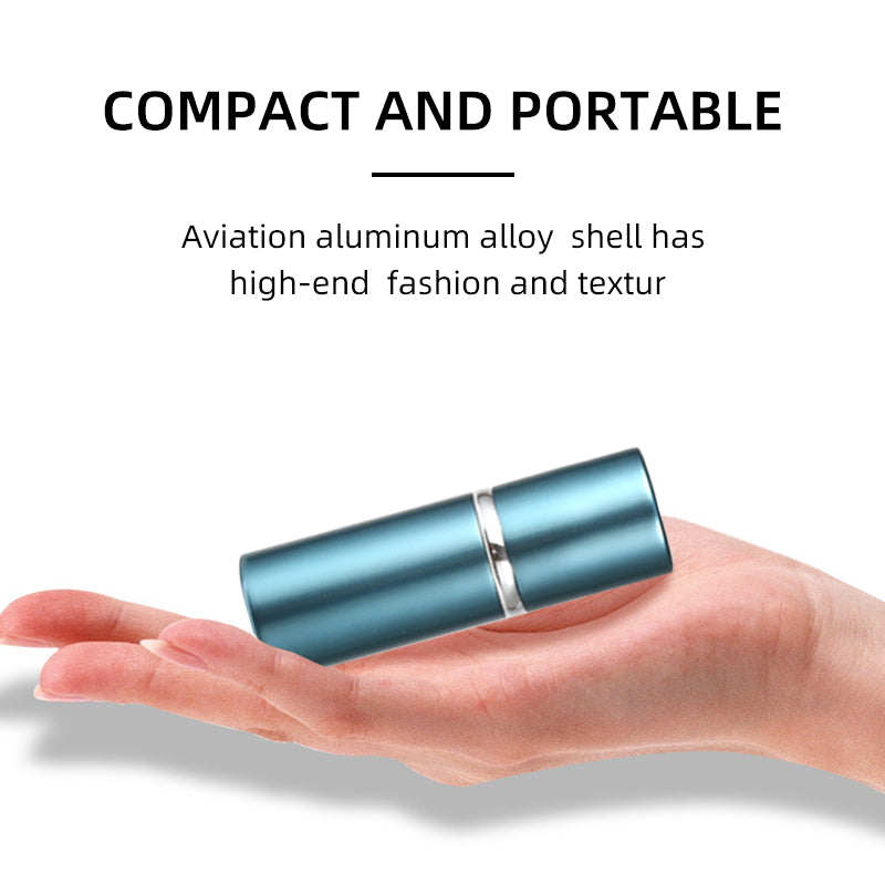 New Volcanic Stone Oil-Absorbing Ball Aluminum Alloy Volcanic Stone To Oil Stick Face Beauty Cleaning Dual-Use Beauty Makeup Ball