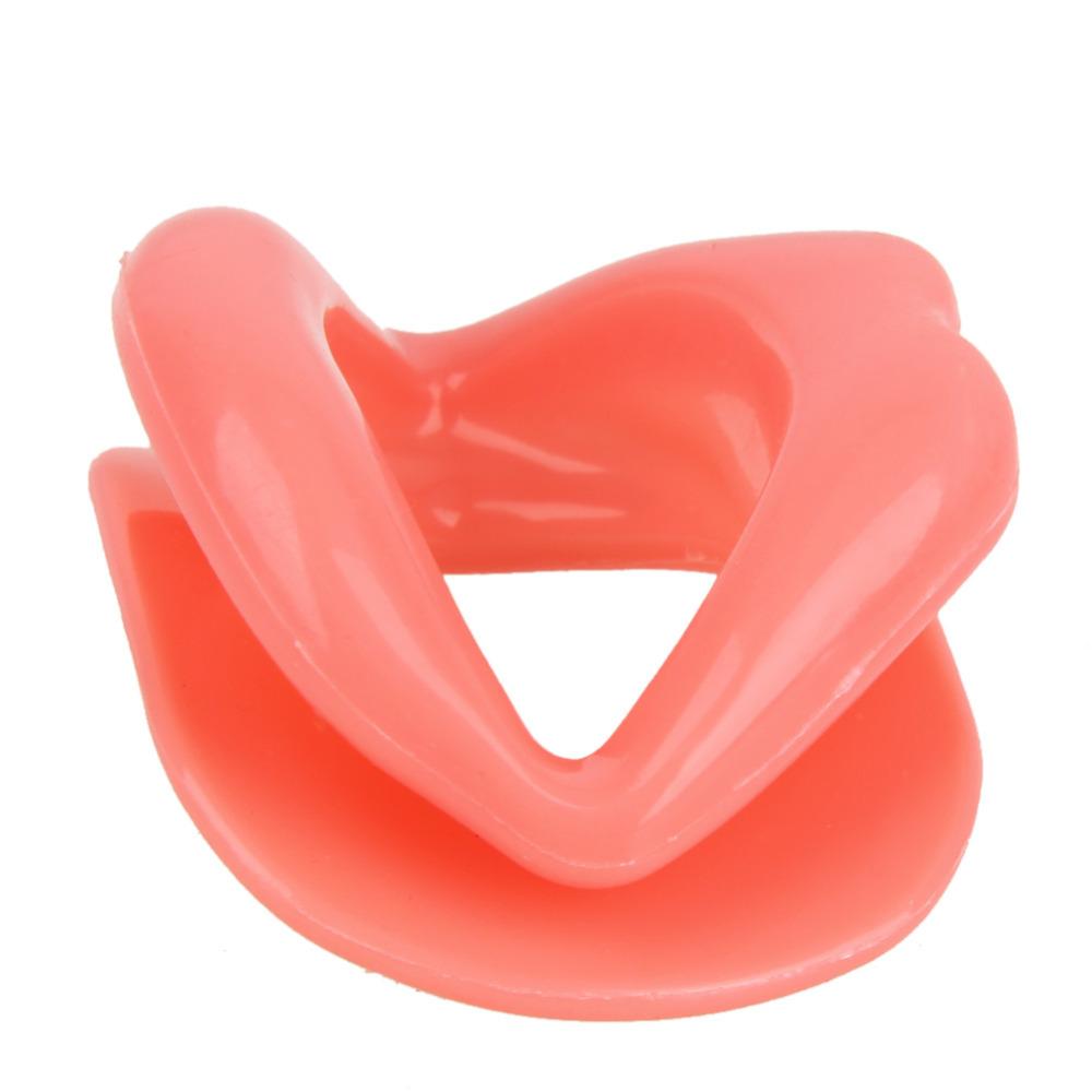 Silicone Rubber Face Slimmer Exercise Mouth Piece Muscle Anti Wrinkle Lip Trainer Mouth Massager Exerciser
