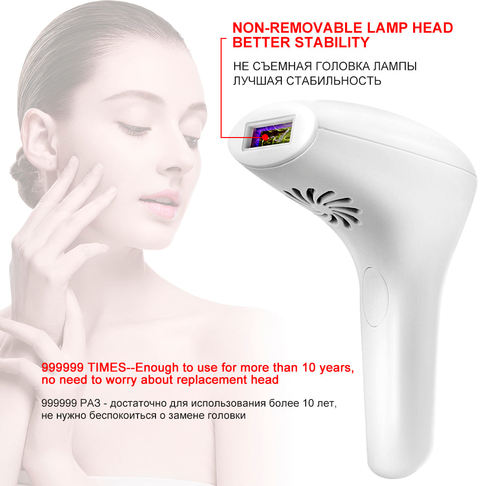 999999 Flashes 2020 New Laser Epilator Permanent IPL Photoepilator Hair Removal depiladora Painless electric Epilator Dropship