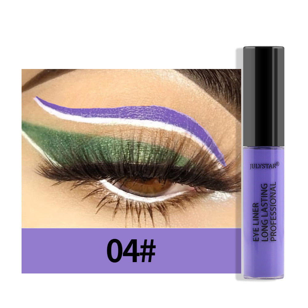 Waterproof Oil Proof Non Smudging Eyeliner Liquid Eyeliner Liquid Pen Pearl Colored Eyeliner Pen