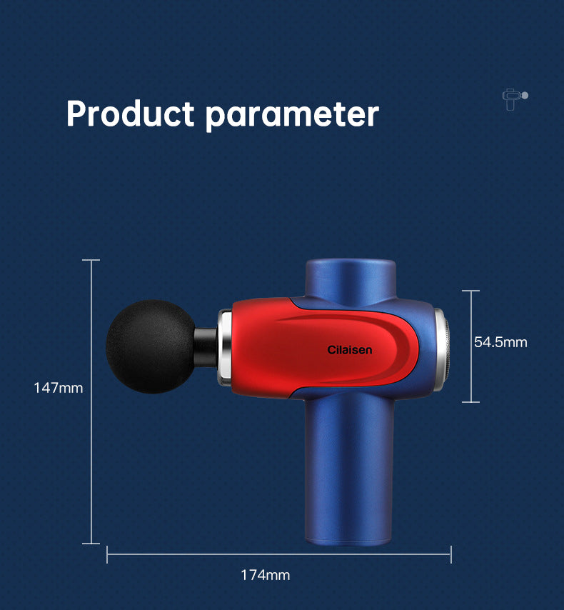 CP-F10 fascia gun muscle massager cervical muscle relaxer electric menstrual gun leg electric