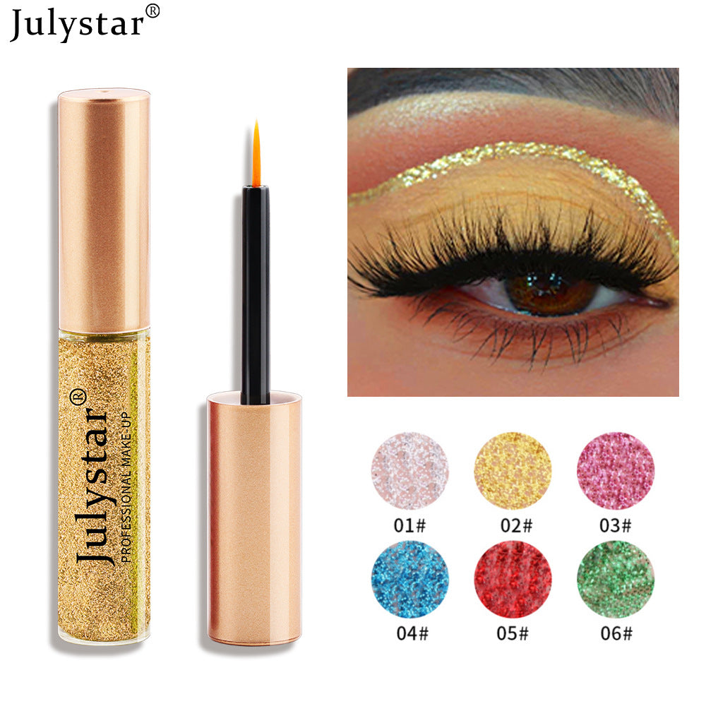 Waterproof Oil Proof Non Smudging Eyeliner Liquid Eyeliner Liquid Pen Pearl Colored Eyeliner Pen