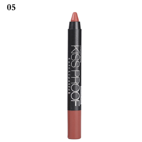 New 19 Colors MENOW KISS PROOF M.n Sexy Beauty Waterproof Lip Pencil Lipstick Lip Gloss Lip Liner