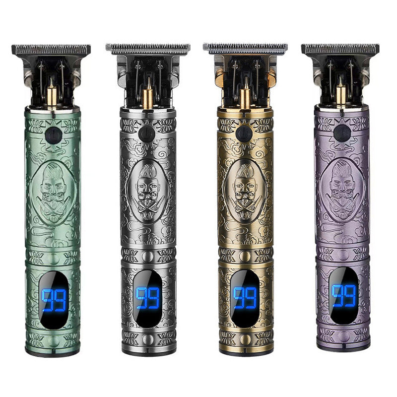 Oil Head Hair Clippers Hair Clippers Electric Hair Clippers Shave t9 Engraving Electric Hair Clippers