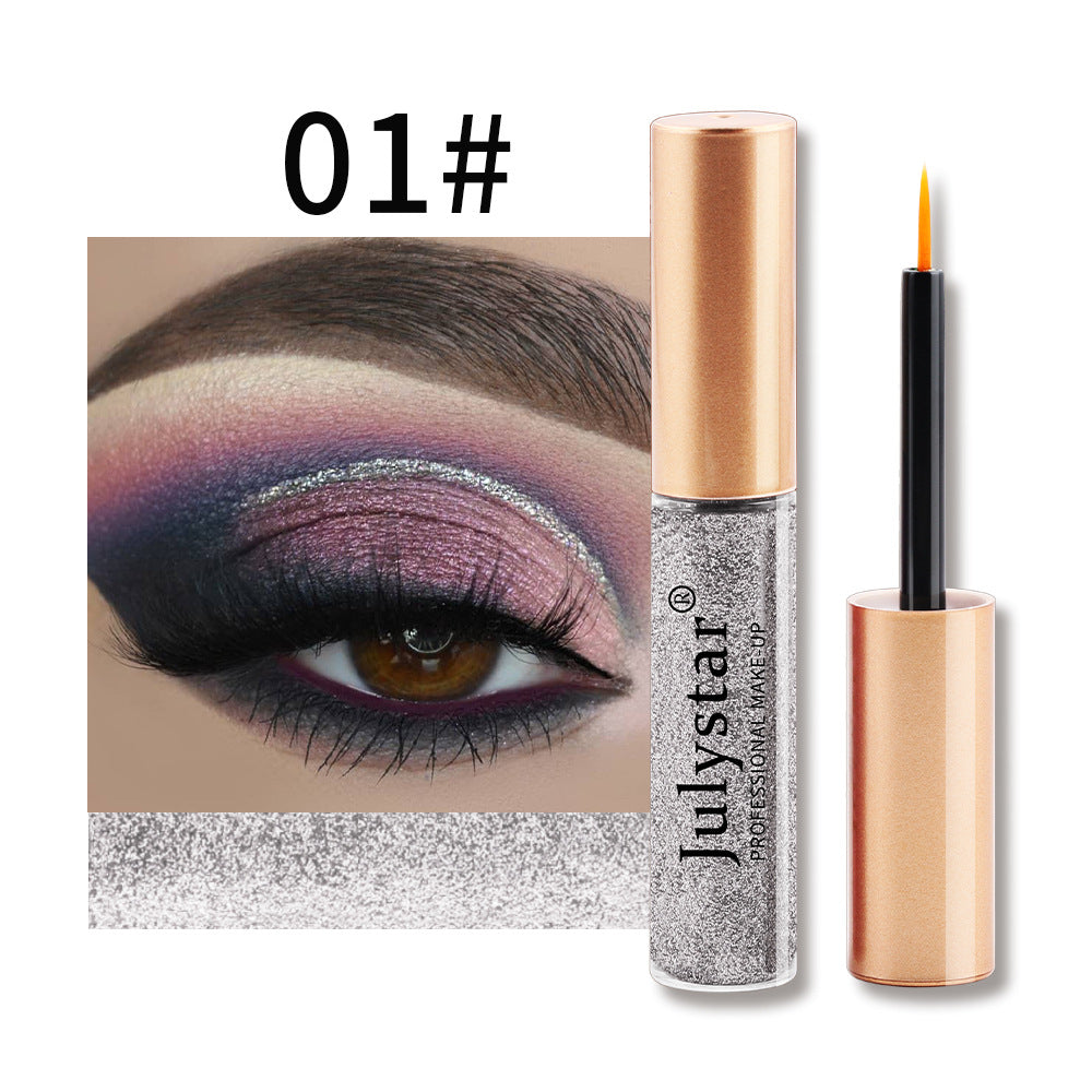 Waterproof Oil Proof Non Smudging Eyeliner Liquid Eyeliner Liquid Pen Pearl Colored Eyeliner Pen