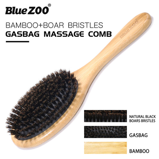Bluezoo Airbag Massage Comb Nanzhu Yellow Hair Massage Hair Hair Comb