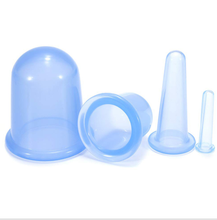Vacuum Body Massage Helper Anti Cellulite Silicone Cupping Cups Family Health Care Massage Face Neck Medical Pump Suction