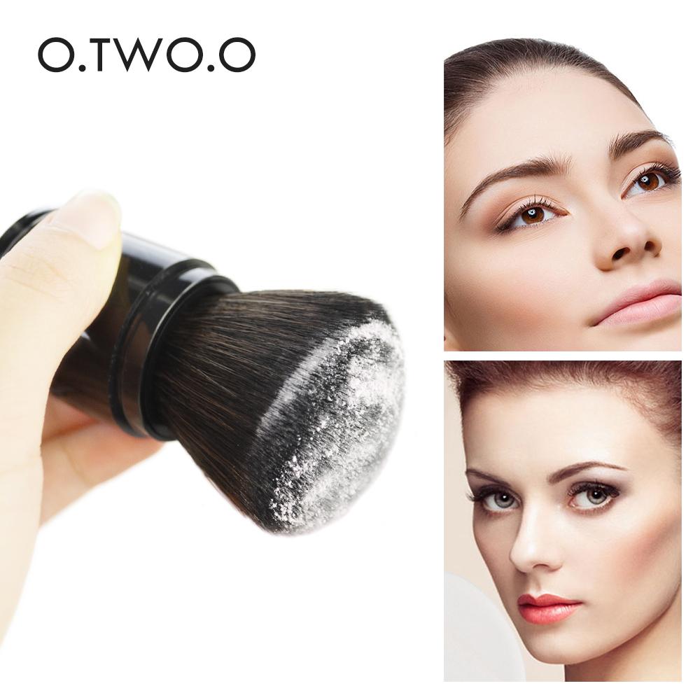 O.TWO.O New High Quality Retractable Makeup Brushes Foundation Powder loose powder blush makeup brush
