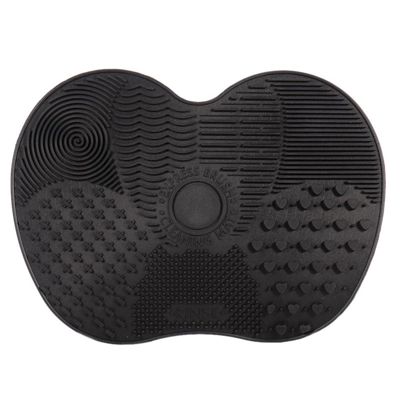 Silicone Brush Cleaner Mat Washing Tools for Cosmetic Make up Eyebrow Brushes Cleaning