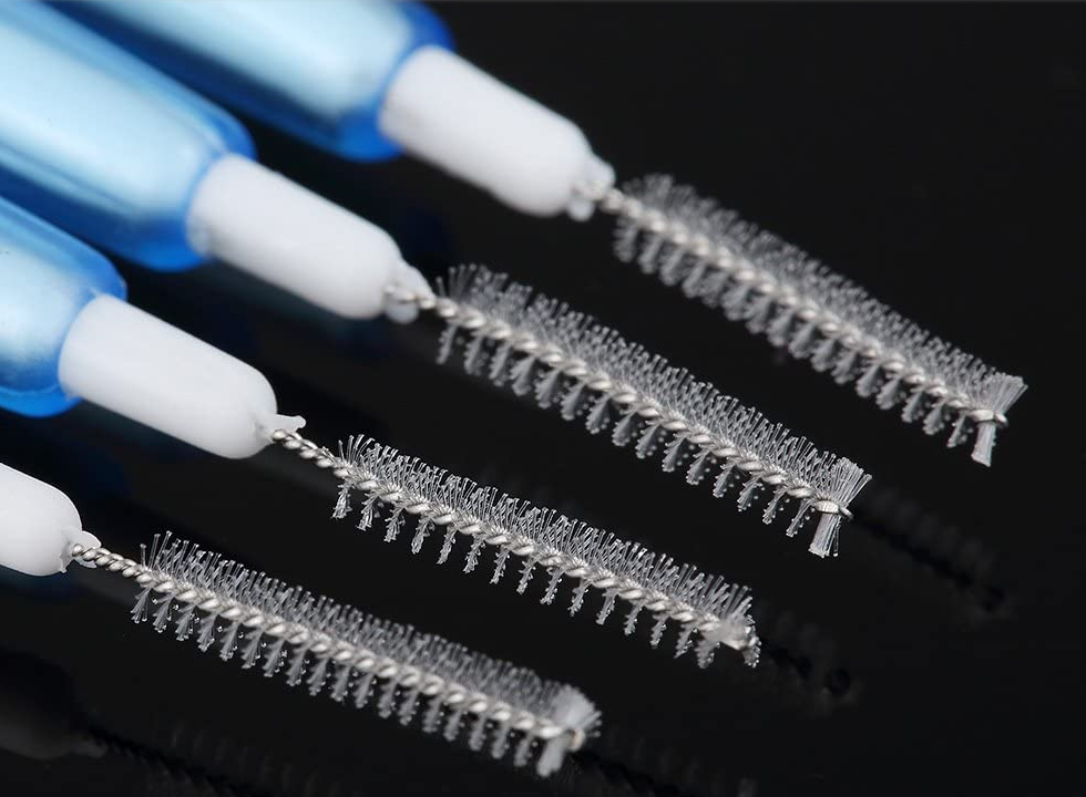 0.7mm Interdental brush cleaning between teeth oral care toothpick dental tool floss orthodontic I shape tooth brush