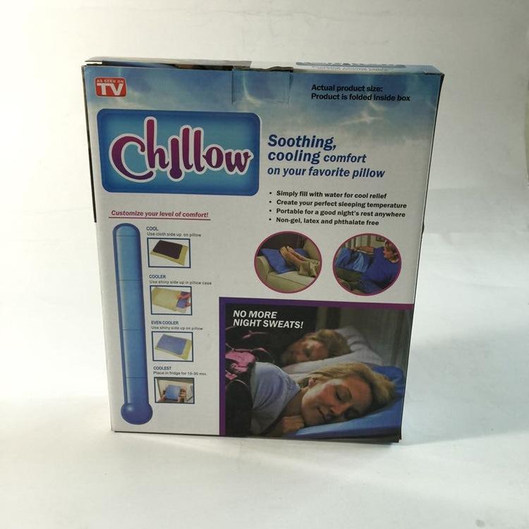 Chillow pillow Ice pad ice pillow ice cool pillow with ice water
