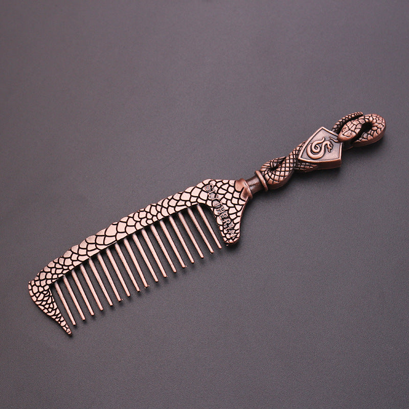 Harry Potter Retro Comb Slytherin College Style Comb Peripheral Gift