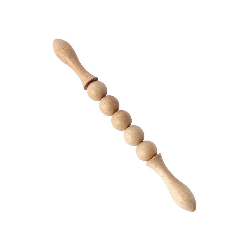 Beech Scraping Massager Body With Meridian Beauty Dredging Carbonized Acupoint Massage Anti-Fat Lymph Nodes