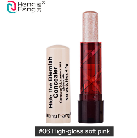 8 Colors Concealer Stick Hide The Blemish Highlight Bronzers 4.5g New Arrival Face Makeup Brand HengFang #H8457