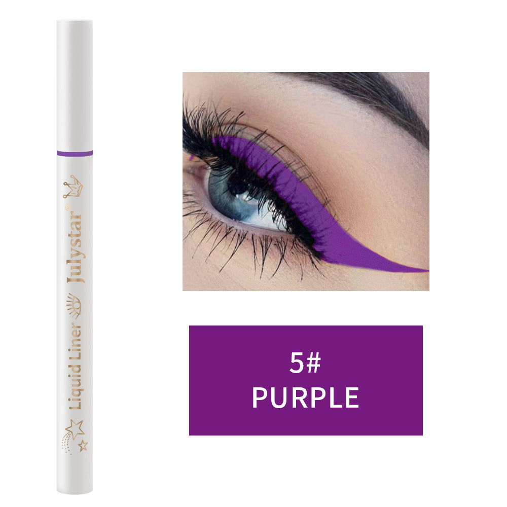 Soft Tip Color Eyeliner Waterproof Durable Liquid Eyeliner White Eyeliner Pencil Very Fine Liquid Eyeliner Pen