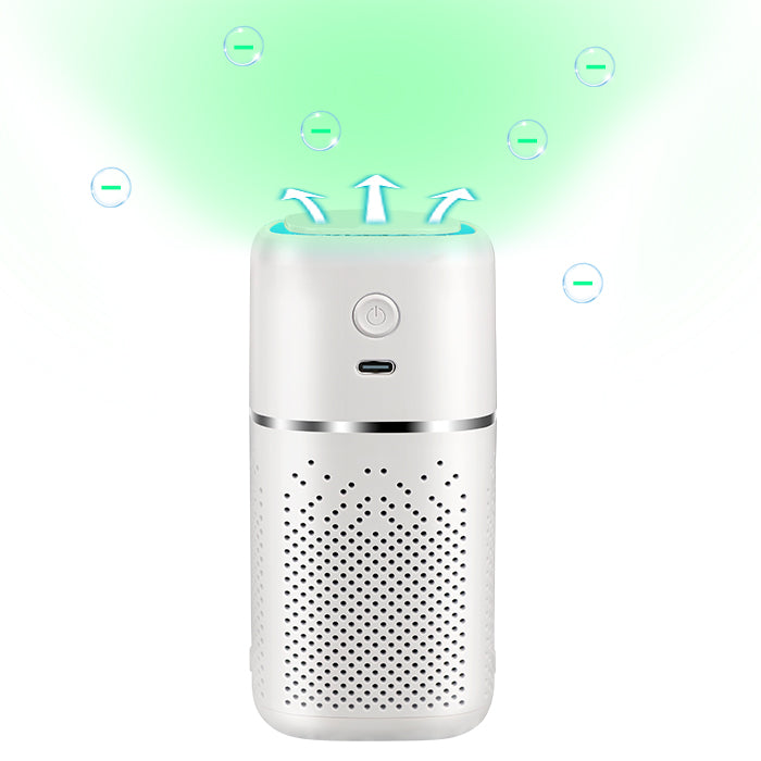 Car Air Purifier Desktop Oxygen Bar Purifier Smoke Removal And Dust Removal UV Ultraviolet Disinfection And Sterilizer Gift