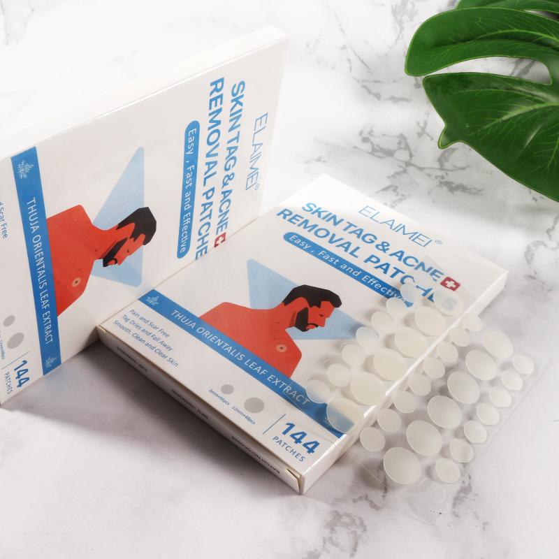 144Pcs Skin Tag Remover Patch Ance Pimple Patch Reatment Hydrocolloid Patch Protecting Skin Patch