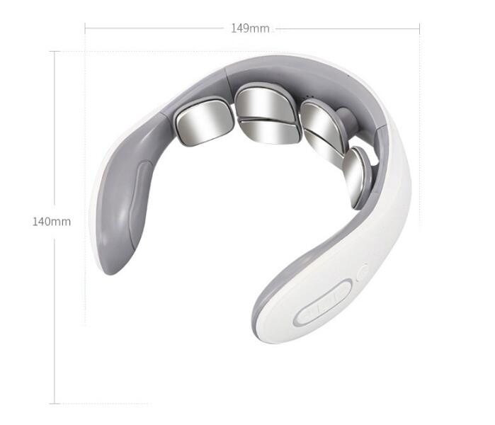 Cervical Spine Massager Home Electric Intelligent Neck Guard Neck Massager Spine Pulse Shoulder And Neck Massager