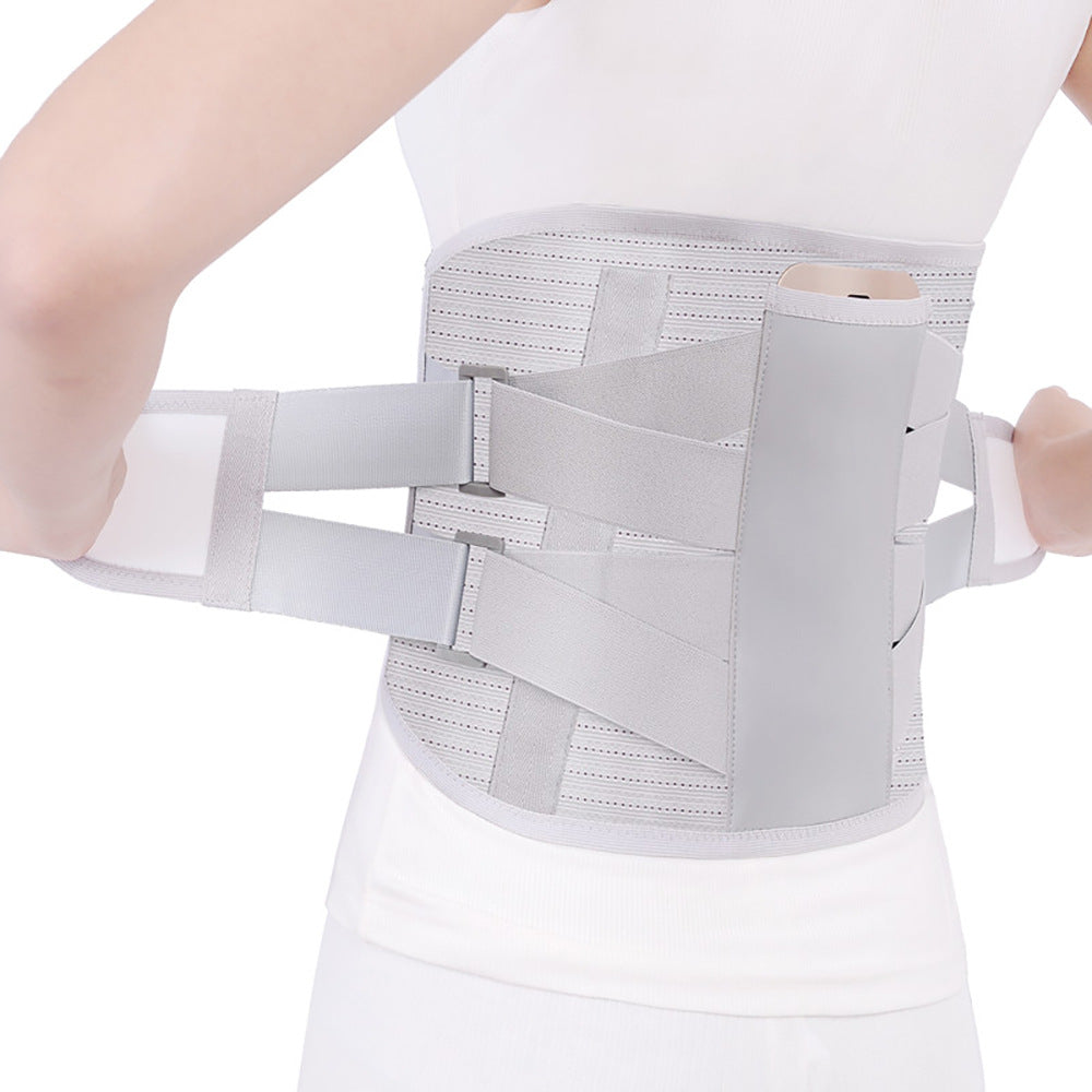 HailiCare Self-Heating Belt Lumbar Disc Herniation Magnetic Therapy Massage Widening Steel Plate Orthopedic Belt