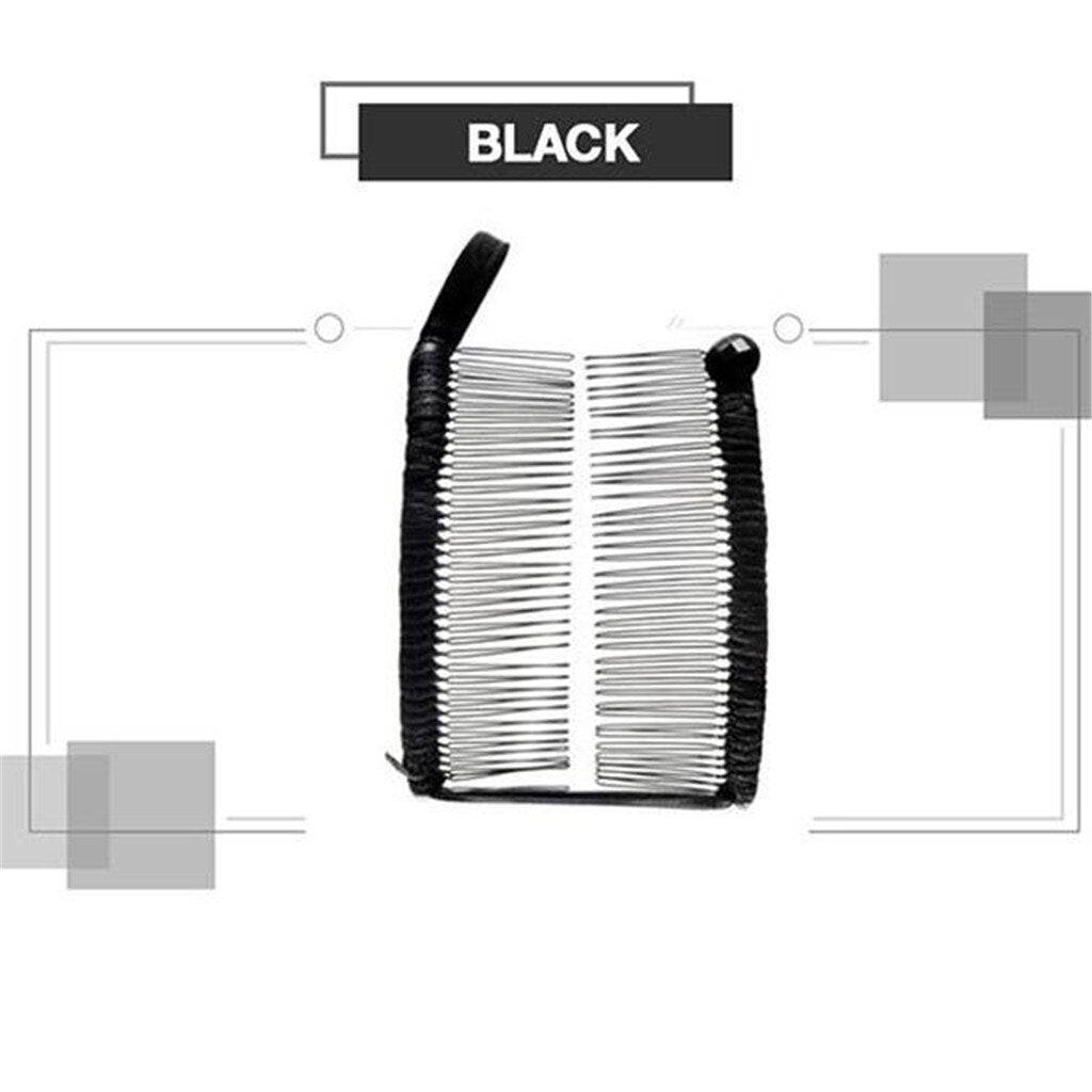 Hair Clip Hairpins and dish Girls Curly Hair Accessory Stretchable Banana Comb Hairpins Pins Styling Hair Coloring Chalk