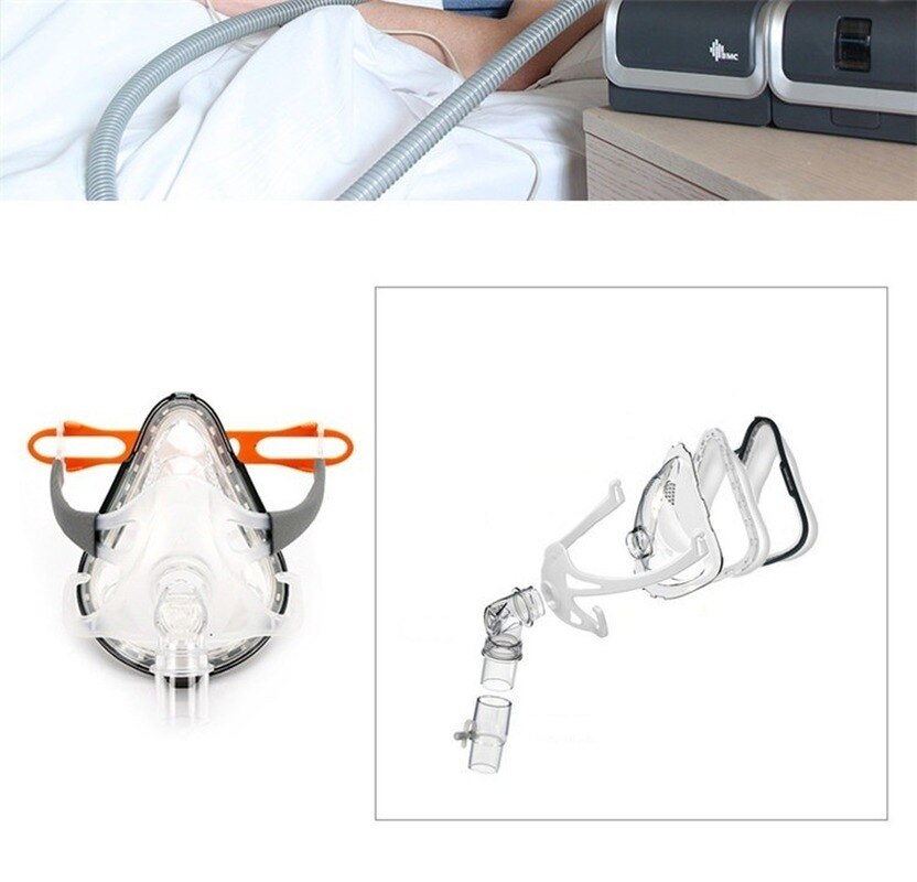 BMC-FM1A CPAP Full Face Mask for Sleep with Adjustable Headgear