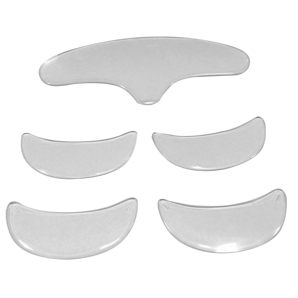 5pcs Silicone Forehead Stickers Patch Anti-Wrinkle Forehead Frown Lines Removal Face Repairing Anti-aging Forehead Lifting Kit