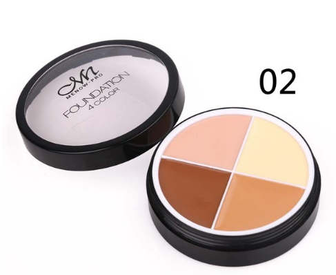 Menow 4 Colors Brand Makeup Face Concealer Cream Long Lasting Waterproof Camouflage Concealer Palette C14002