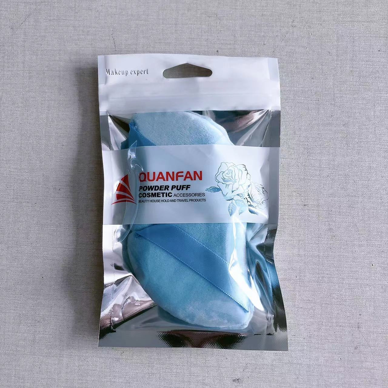 Triangle Dry Powder Puff Fiber Crystal Cotton Delicate On Makeup Beauty Tools Powder Puff