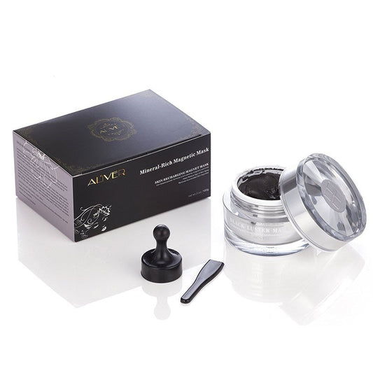 Mineral-Rich Magnetic Face Mask Pore Cleansing Removes Skin Impurities Firming Moisturizing Blackhead Removal Mask