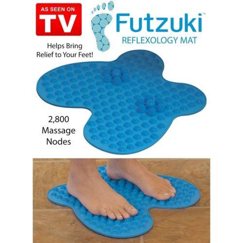Futzuki Reflexology Foot Relief Mat As Seen On Tv Pain Relieving 2800 Points
