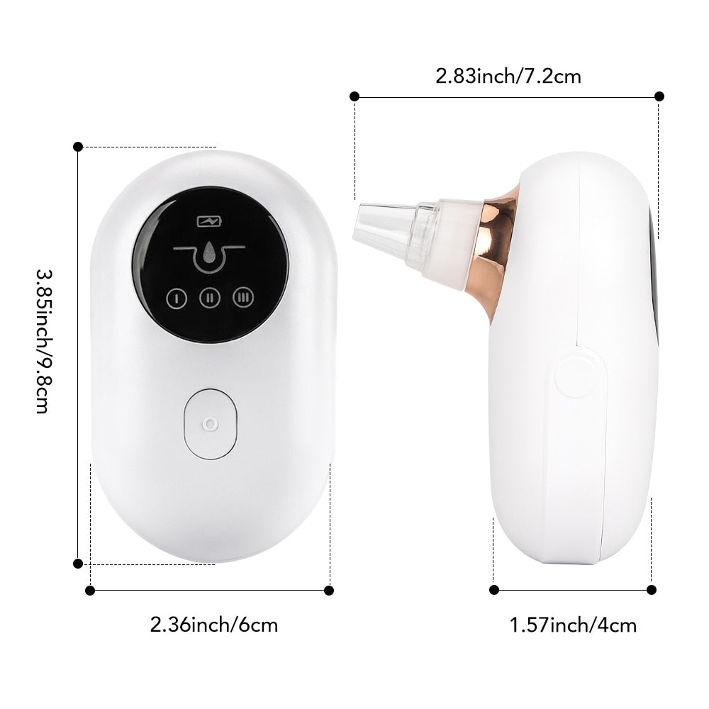 Blackhead Remover Vacuum Pore Cleaner Suction Cleaning Face Care Black Head Cleaner Acne Extractor Diamond Microdermabrasion