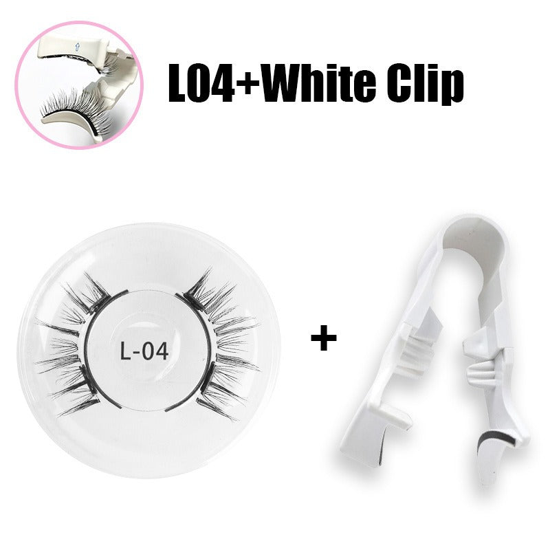 Magnetic false eyelashes set one pair magnetic false eyelashes natural thick and long false eyelashes quantum eyelashes