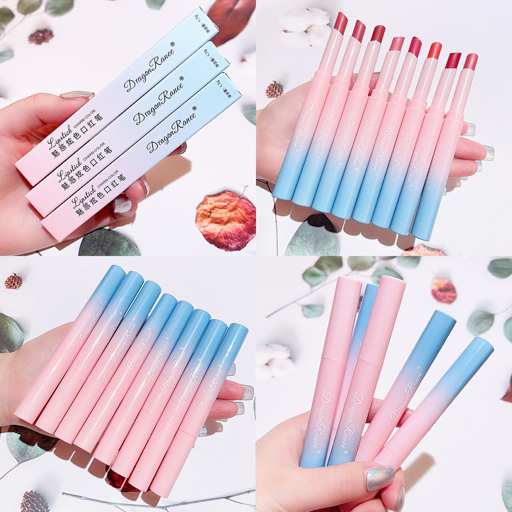 Makeup Automatic Rotating Lipstick Pen Matte Matte Lipstick Pen Not Easy to Decolorize Affordable Beauty Makeup