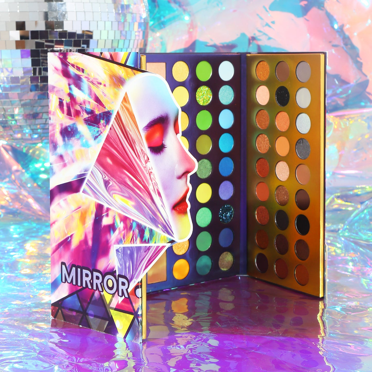 UCANBE 114 color magic eye shadow earth color eye shadow repair blush highlight multi effect makeup