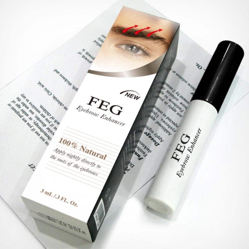 Eyebrow Enhancer Waterproof For Eyebrow Growth Treatment Makeup Brand FEG Eye Brow Pencil Treatments Long Thicker Cosmetics Set