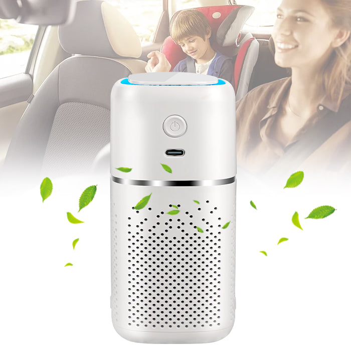 Car Air Purifier Desktop Oxygen Bar Purifier Smoke Removal And Dust Removal UV Ultraviolet Disinfection And Sterilizer Gift